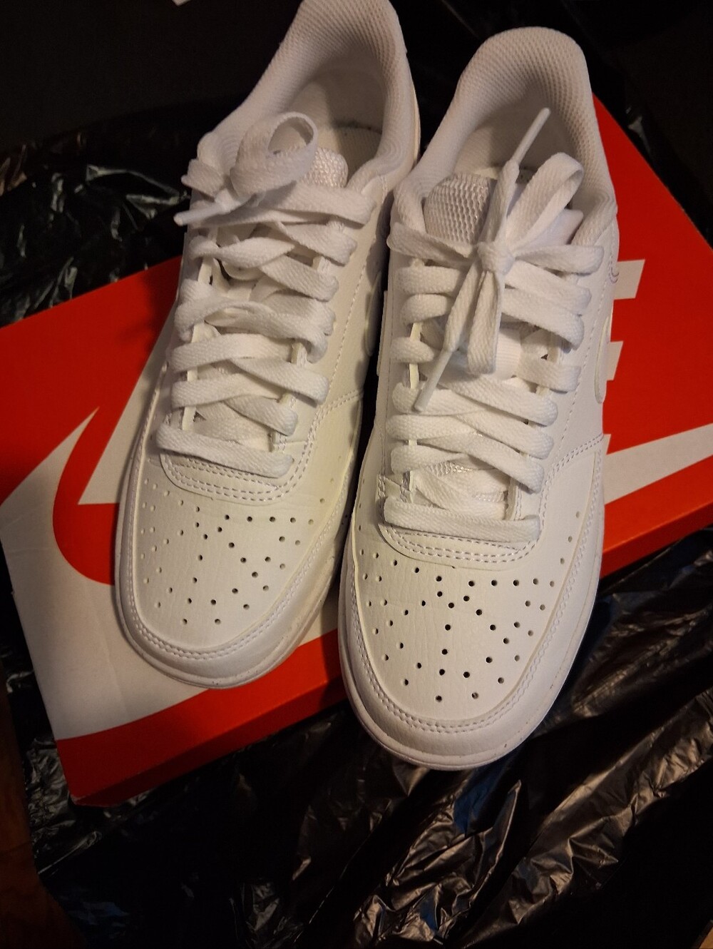 Nike Court Vision Lo - White/White